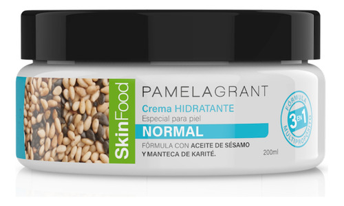 Crema De Rostro Pamela Grant Skin Food Piel Normal 200ml 