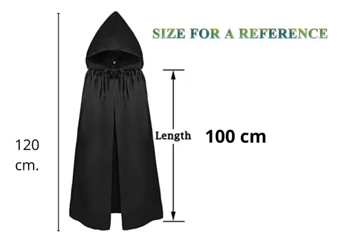 Capa Con Capucha, Disfraz De Halloween, Cosplay, Noche De Brujas