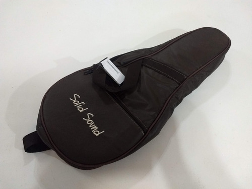 Imagem 2 de 8 de Capa Bag Solid Sound Cavaco Lt Br Couro Sintético