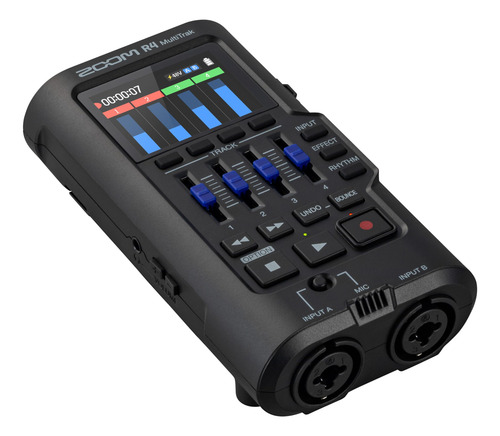 Grabadora Sd E Interfaz De Audio Usb Zoom R4 Multitrak