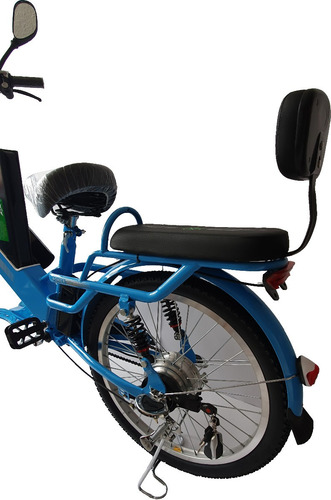 Bicicleta 100% Eléctrica Con Batería Extraíble Dos Pasajeros