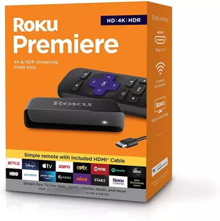 Roku Premiere Hd 4k Hdr Hdmi Smart Tv( Nuevos Y Sellados)