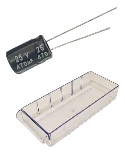 Capacitor Eletrolítico 470uf X 25v Envio Imediato