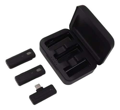 Mini Micrófono De Solapa Micrófono Lavalier Inalámbrico Re