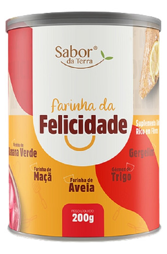 Kit 2x: Farinha Da Felicidade (mix De Farinhas E Grãos) 200g