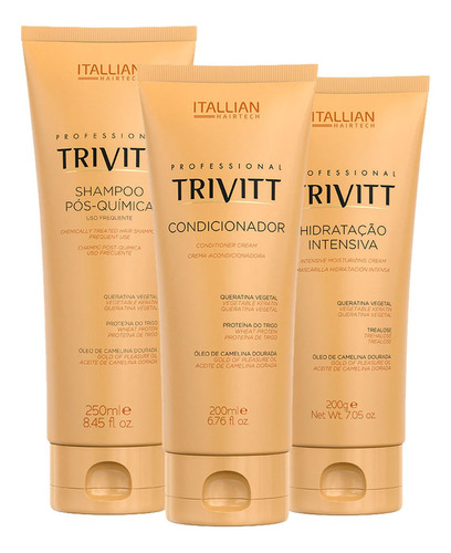 Itallian Trivitt Kit Home Care Com Hidratação Intensiva C/nf