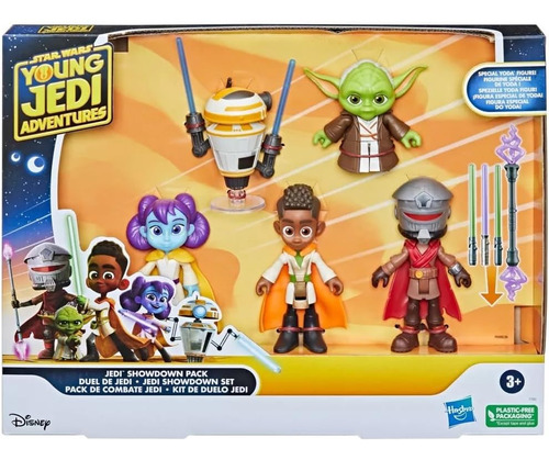 Set De 5 Figuras Star Wars Young Jedi Adventures