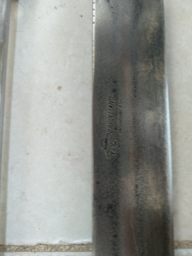 Imagen 3 de 7 de Cuchillo Criollo Con Vaina Y Chaira Nuevos.