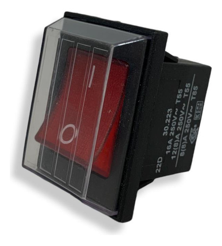 Interruptor Para Extratoras Ipc Bip 16a Vermelho-sbn678