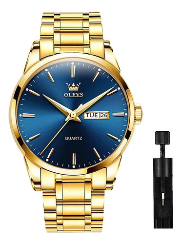 Olevs Relojes De Oro Para Hombres Reloj De Oro Para Hombre D