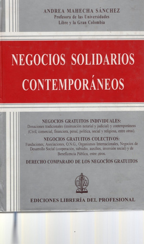 Negocios Solidarios Contemporaneos