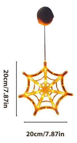 Cadena De Luces De Halloween En Forma De S, Decorativas Para