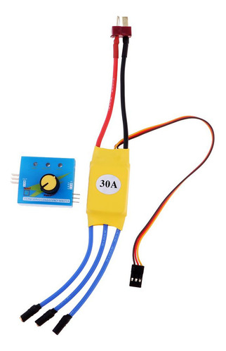 Gift 30a Rc Controlador De Sin Escobillas Esc + Servo Para