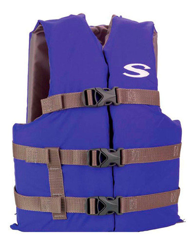 Chaleco Salvavidas Coleman Poliester Boating Azul G P