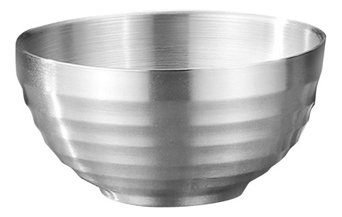 Tazón De Acero Inoxidable Aislamiento De Fideos De Doble