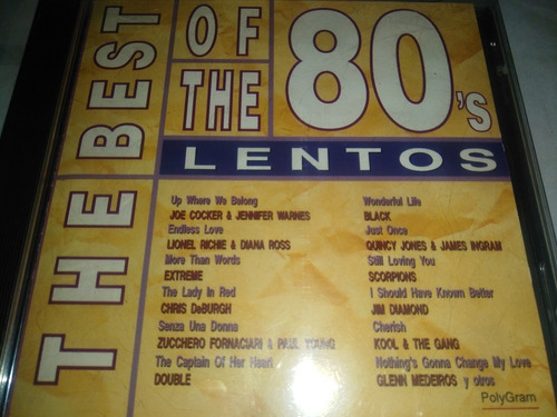 The Best Of The 80's - Lentos - Nacional