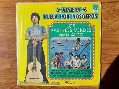 Los Pasteles Verdes.  Viajera. Disco Lp Gas