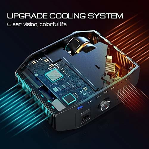 Imagen 5 de 7 de Proyector Vamvo L6200 5000 Lux Ps4 Hdmi Vga Av Usb