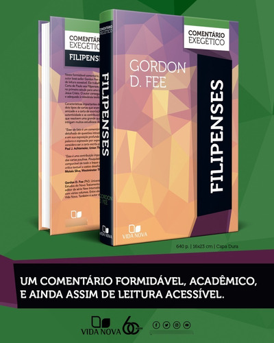 Livro Comentário Exegético De Filipenses - Gordon D Fee