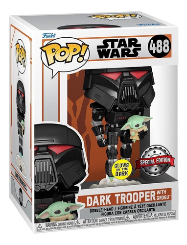 Funko Pop Star Wars - Dark Trooper W/child(gw) 488