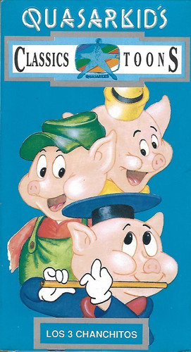 Los 3 Chanchitos Vhs Classic Toons