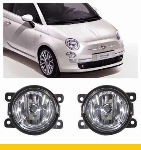 Farol Milha Fiat 500 10 11 12 13 14 15 Par