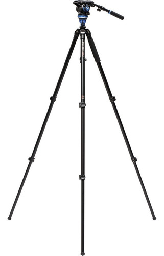 Tripé Benro Vídeo A2573fs6 P/ 6kg C/ Cabeça Hidráulica 1,78m