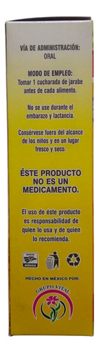 Jalea Real Con Gingsen Y Polen Tónico 380ml (2 Piezas)