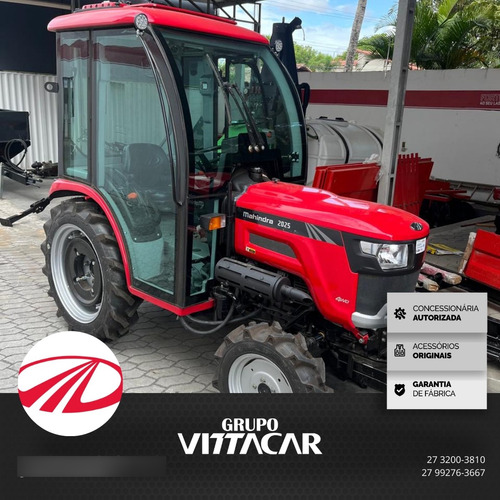 Trator Mahindra Cabinado Modelo 2025 - Ano 2024  