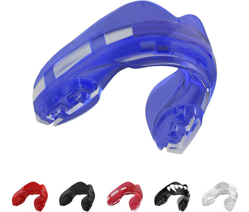 Protector Bucal Safejaws Deportes De Contacto Azul Adult2