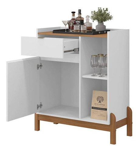 Aparador Bar Para Sala De Jantar Bari Wt