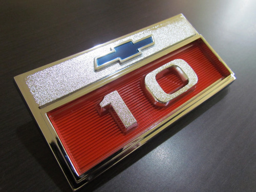 Imagen 5 de 8 de Par Emblema Chevrolet C10 66 1966 Accesorio Pickup Camioneta