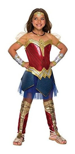 Disfraz Wonder Woman Liga Justicia Niña.