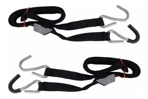 Imagem 3 de 4 de 5 Pares Cinta Esticador Estirante Amarração Motos Presilha