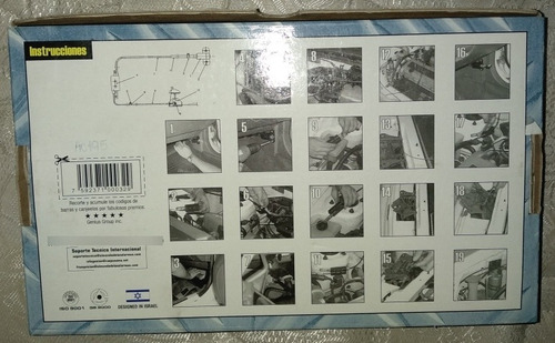 Imagen 2 de 3 de Kit De Seguro Para Capot Universal Con Guaya