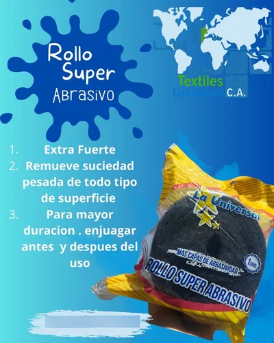 Rollo De Esponja Abrasiva