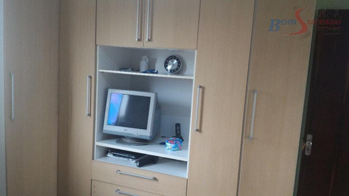 Imagem 12 de 13 de Apartamento Com 2 Dormitórios À Venda, 58 M² Por R$ 265.000,00 - Vila Santa Clara - São Paulo/sp - Ap1006