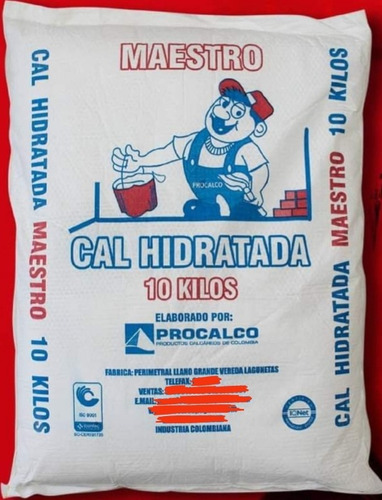 Cal Hidratada Maestro 10 Kg