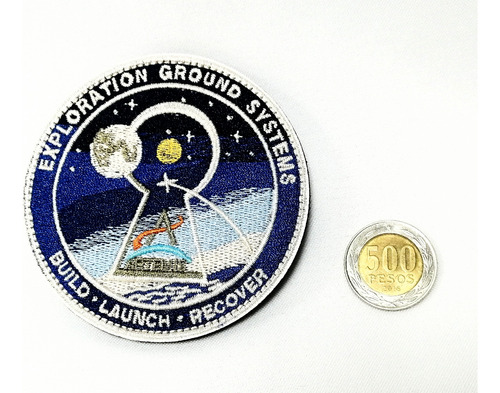 Parche Espacial, Tela Velcro, Nasa, Metas Proyecto Artemis
