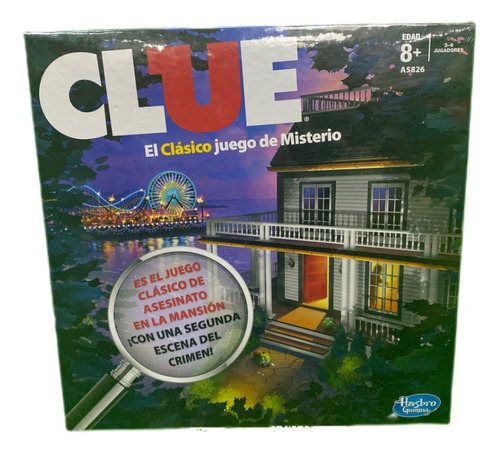 Clue El Clásico Juego De Misterio