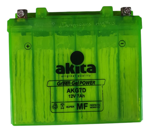 Batería Gel Akita Cb150/cb125e/ Xr150 Yamaha Xtz225