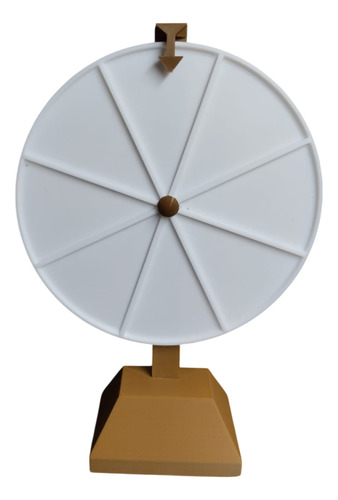 Ruleta Multipropuestaideal Educación/sorteos Marrón Y Blanco
