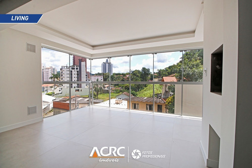 Imagem 4 de 15 de Acrc Imóveis - Apartamento Para Venda No Bairro Ponta Aguda - Ap02682 - 34178405