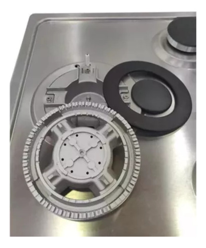 Encimera A Gas Inox Con Chispero Cocina+dispensador De Aceit