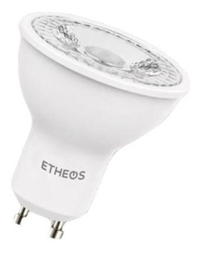 Lampara Dicroica Led Foco Gu10 6w Dimmer 38° Pvc 220v Etheos