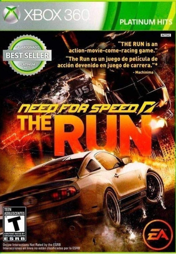 Need For Speed The Run Para 360 Destrabada 3.0 Disco Em Caja