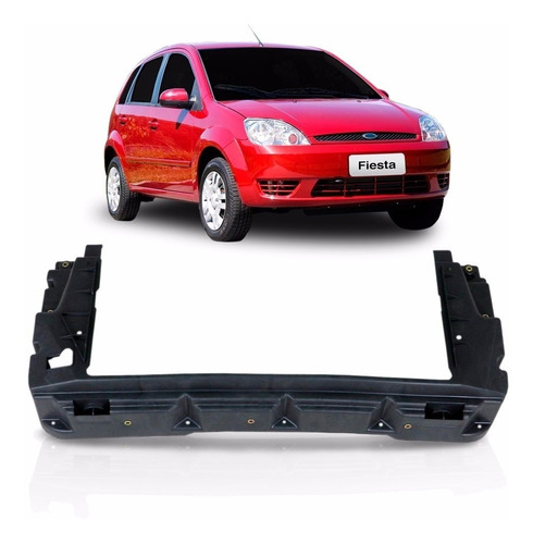 Quadro Radiador Fiesta 2003 2004 05 06 2007 Inferior Frontal