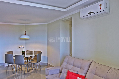 Imagem 3 de 15 de Apartamento Mobiliado Com Vista Mar Na Praia De Quatro Ilhas Com 03 Dormitórios Sendo 01 Suíte E 02 Vagas De Garagem. - 3609_1