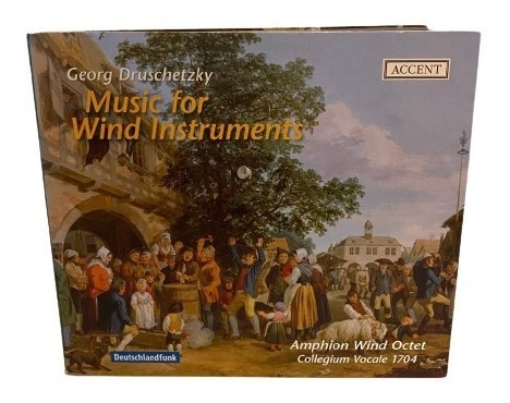 Georg Druschetzky Music For Wind Instruments Cd Eu Usado