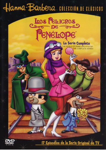Los Peligros De Penelope Hanna Barbera Serie Completa Dvd